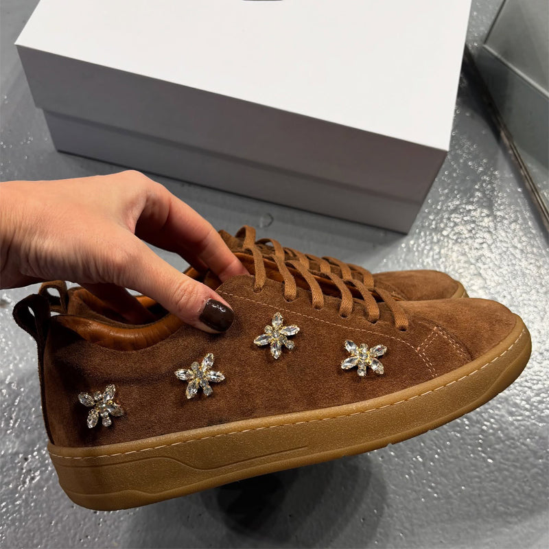 Rhinestone Sparkle Fashion Sneaker