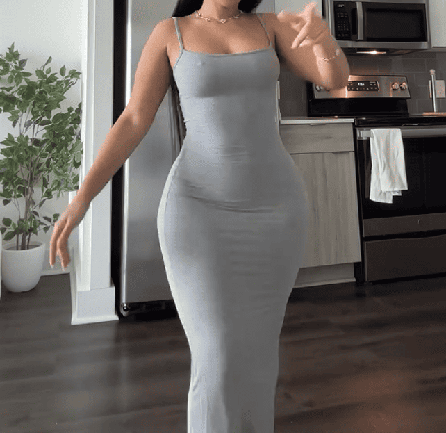 Satin Slip Backless Slim Sexy Maxi Dress