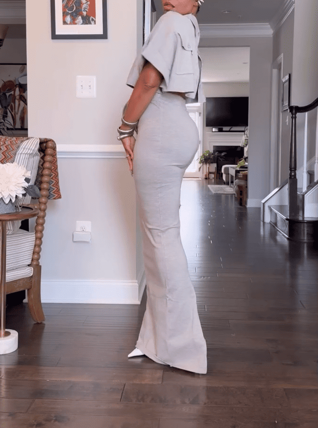 Davenport Top & Skirt Set