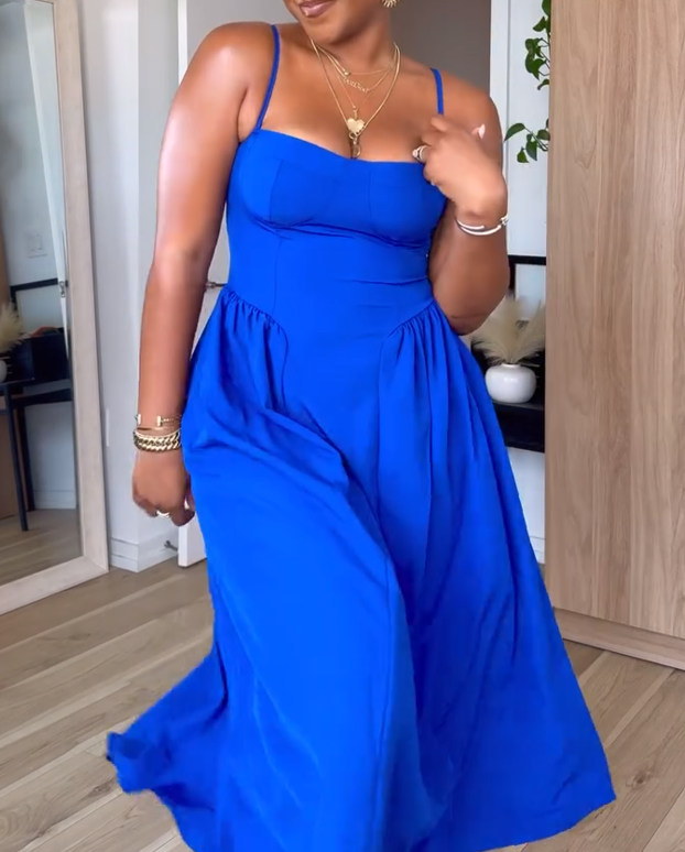 Fit & Flare Midi-Dress