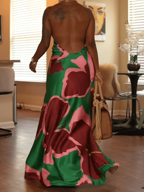 Multicolor bodycon dress