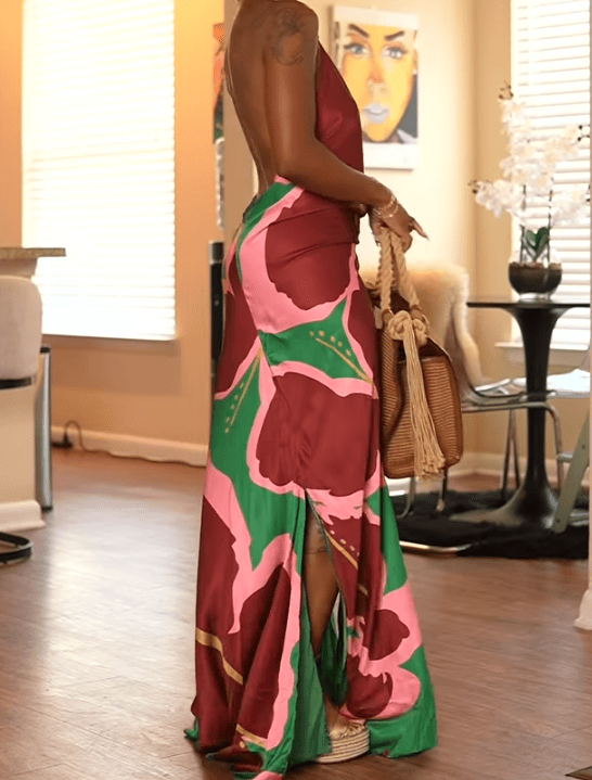 Multicolor bodycon dress