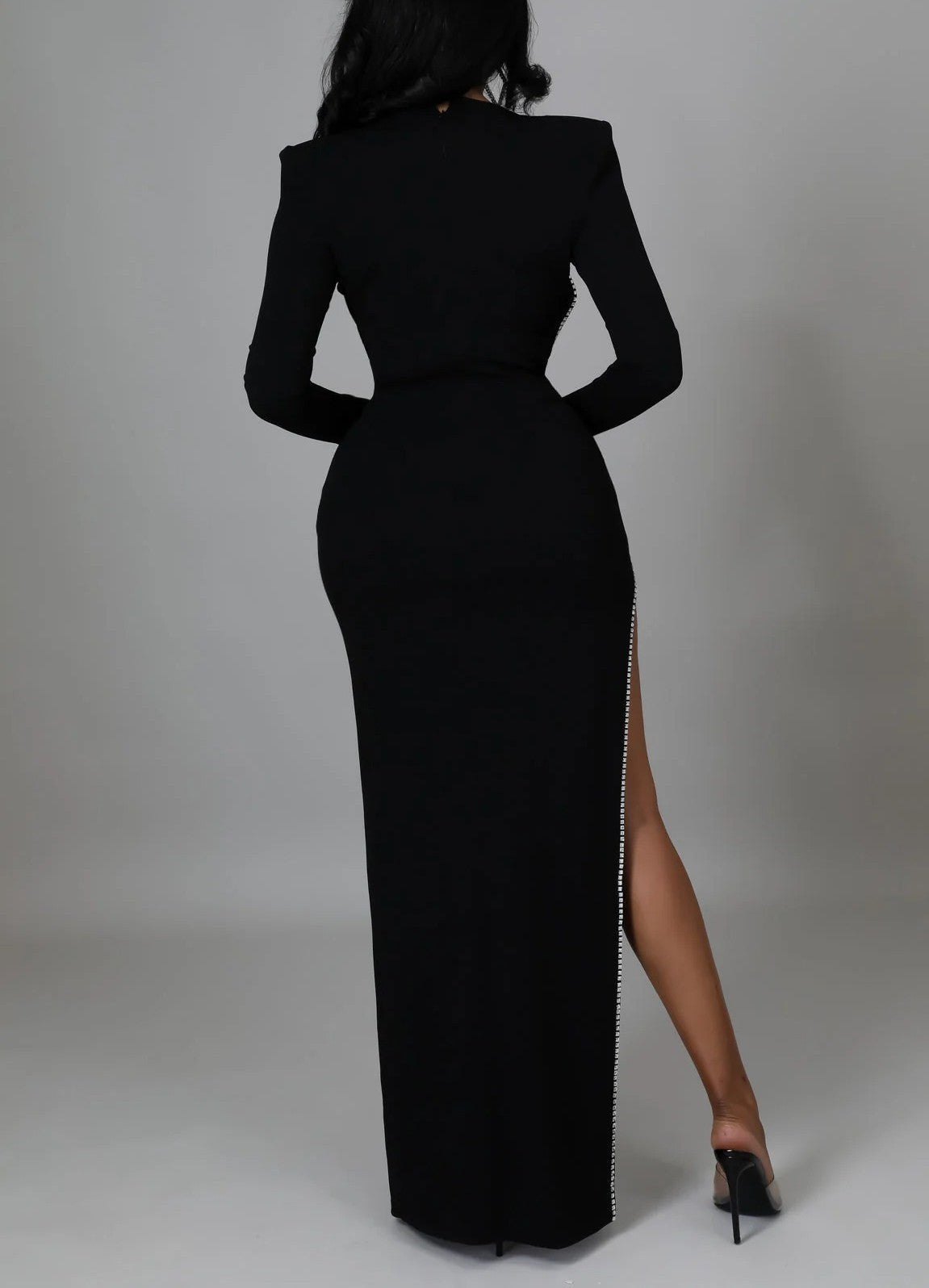 Blazing Attention Dress Set with Lace Bustier