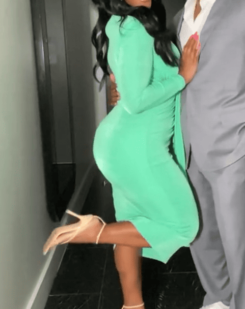 Fashionable V-neck lace-up dress