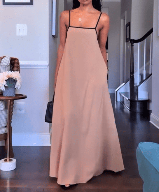 Linen Maxi Dress