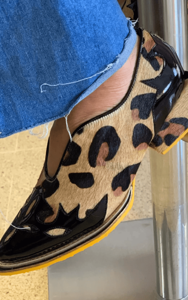 Mocasin Leopard Print