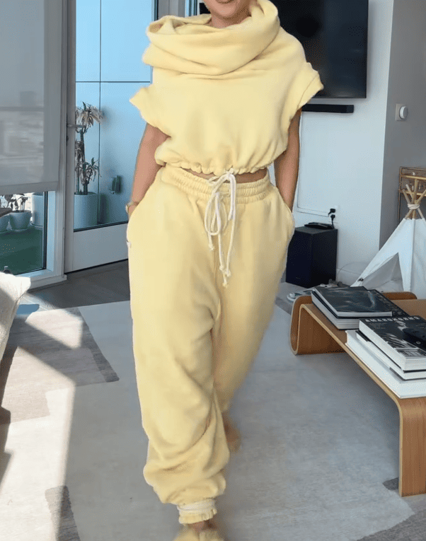 (⏰Limited time offer 49% off✨✨)Oversized Drawstring Loungewear Set