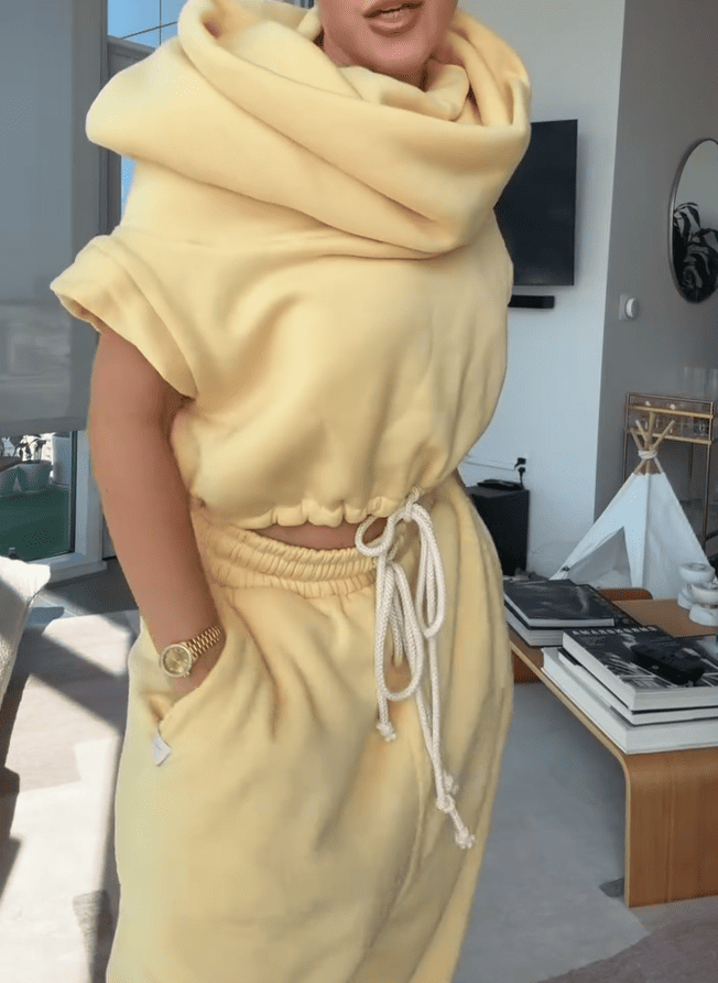 (⏰Limited time offer 49% off✨✨)Oversized Drawstring Loungewear Set