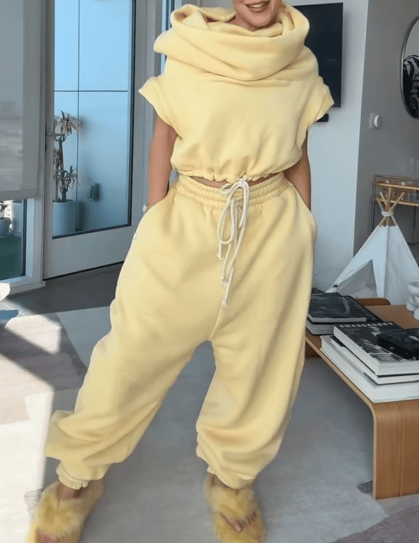 (⏰Limited time offer 49% off✨✨)Oversized Drawstring Loungewear Set