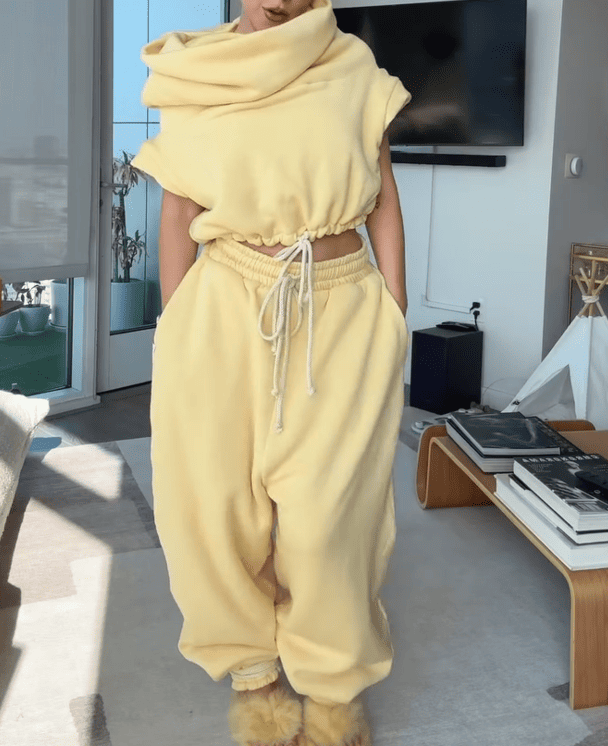 (⏰Limited time offer 49% off✨✨)Oversized Drawstring Loungewear Set