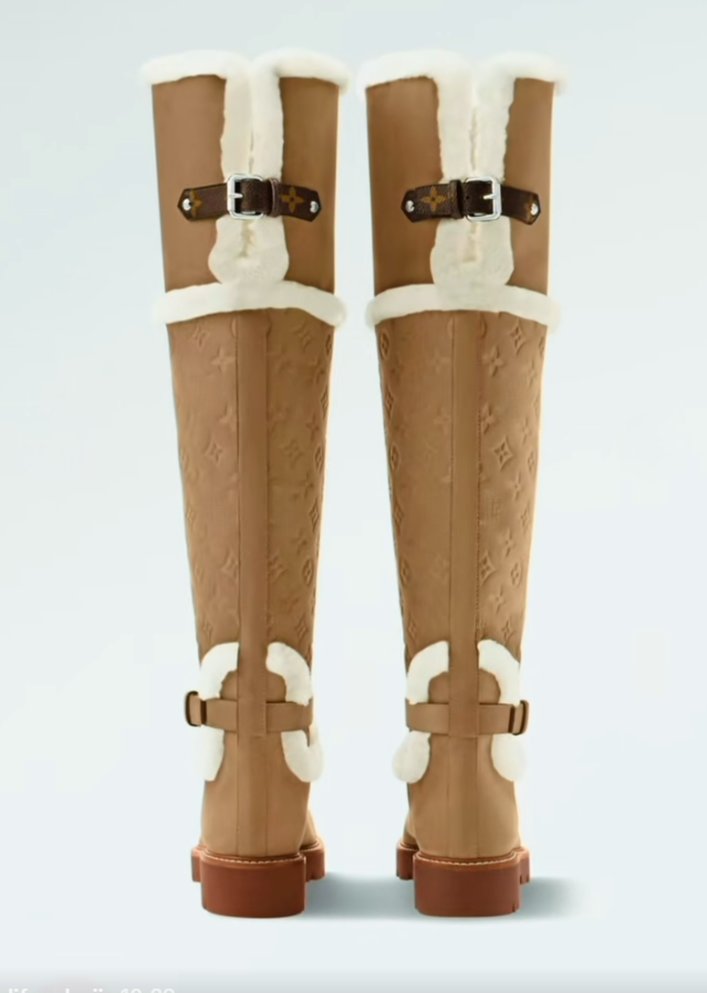Buckle Flat Thigh Boots