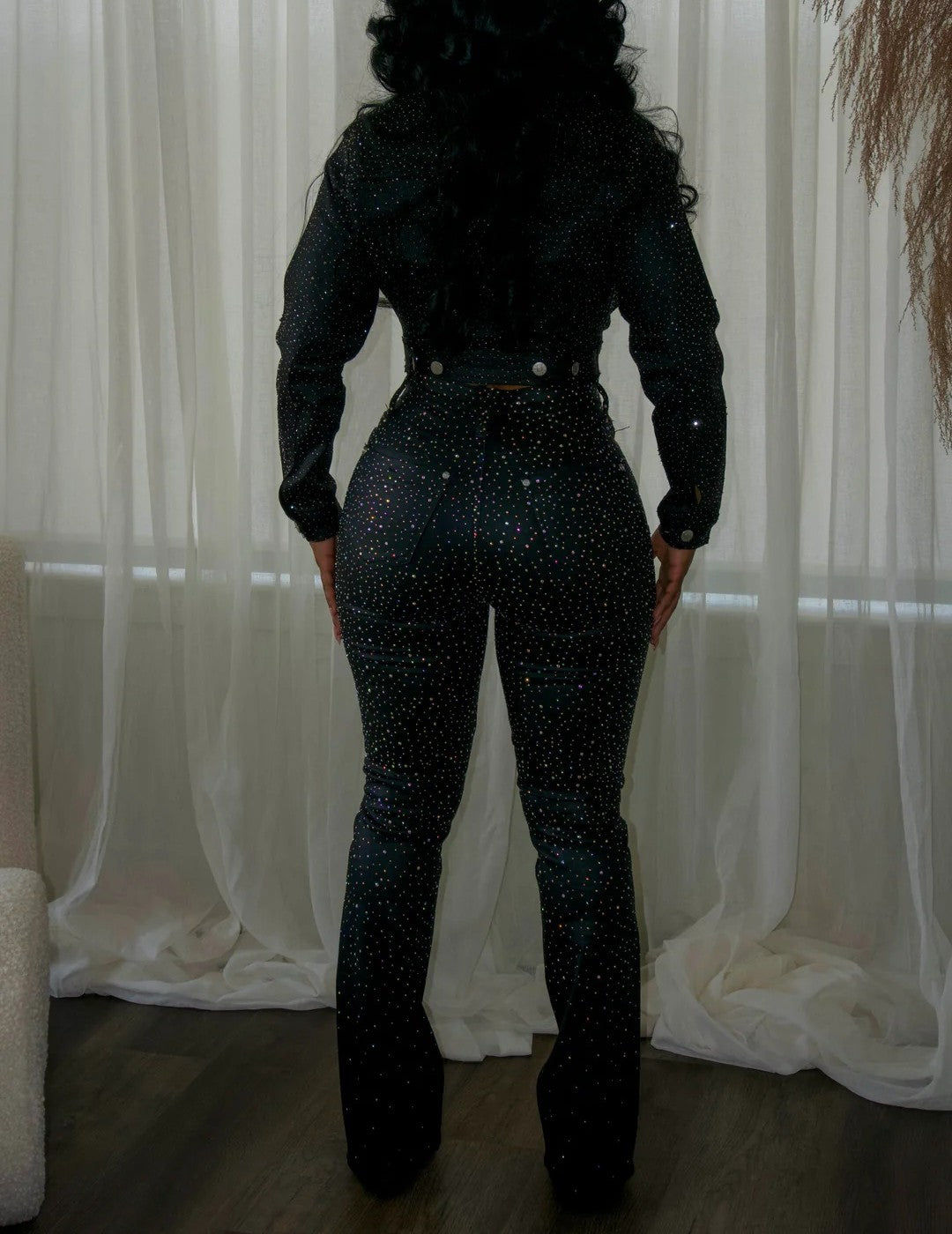 Diamonds Dancing Denim Set