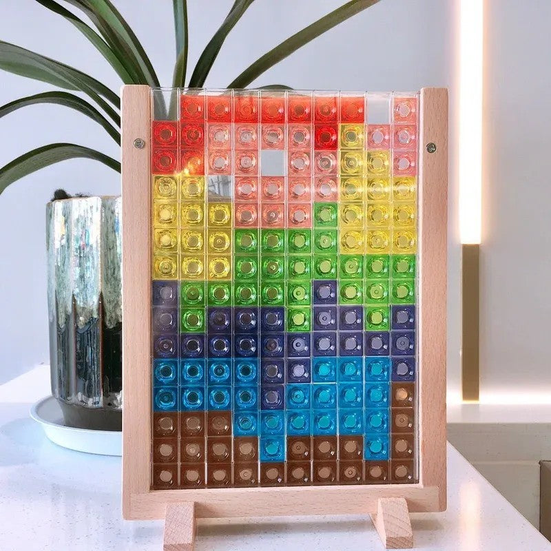 Educational Brain Teaser： 3D Russian Blocks