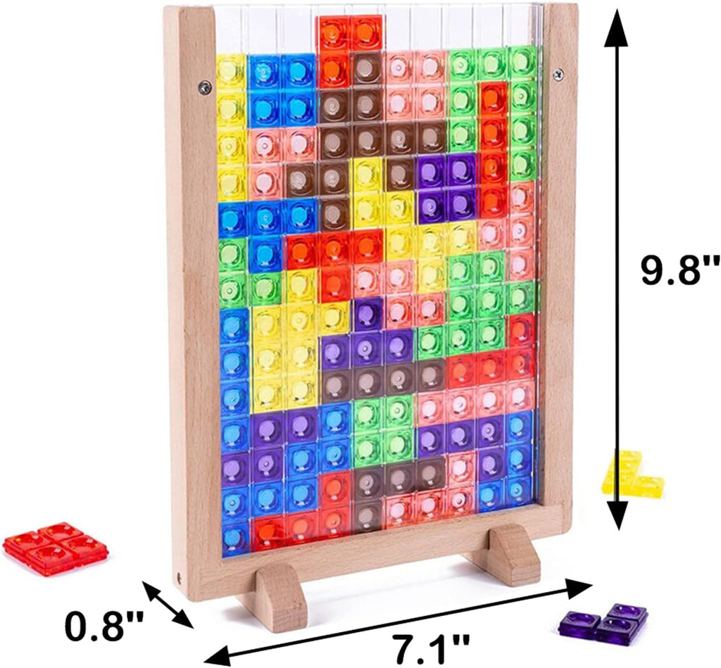 Educational Brain Teaser： 3D Russian Blocks
