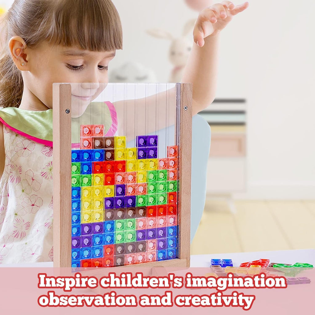 Educational Brain Teaser： 3D Russian Blocks