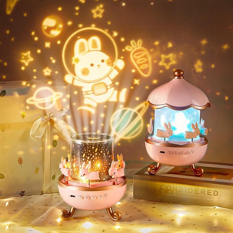 Dreamy Star Bunny Projector