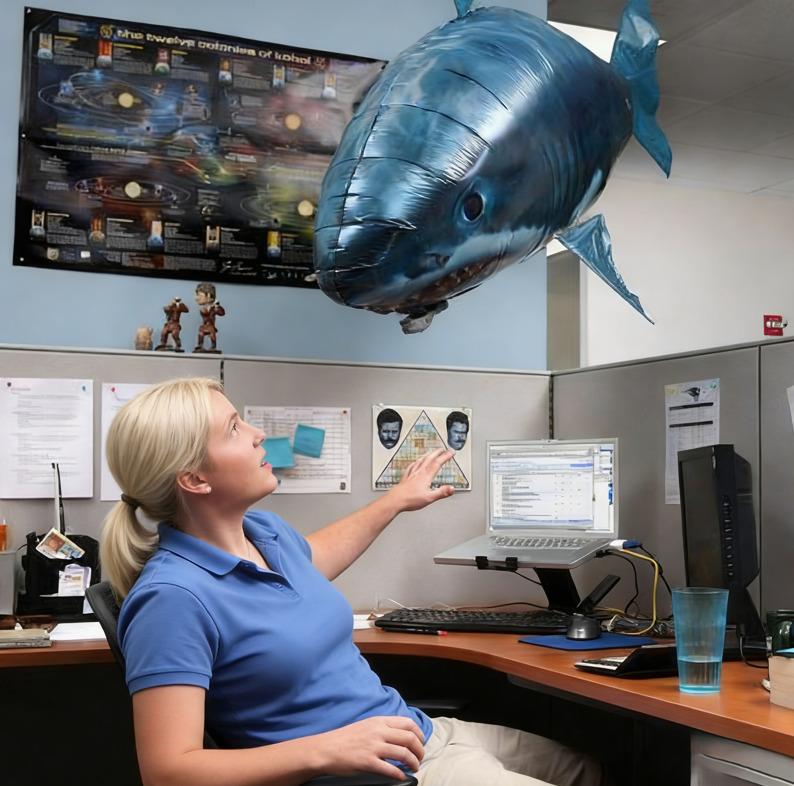 Remote Control Flying Shark