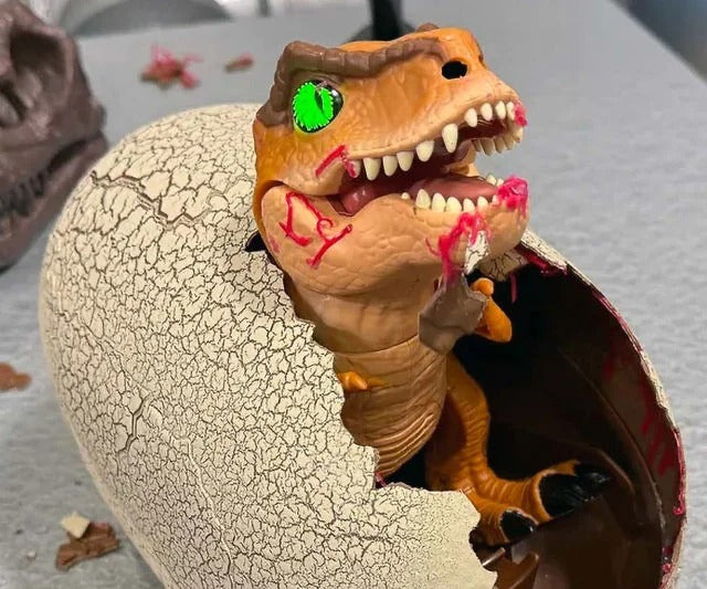 Hatchable dinosaur eggs