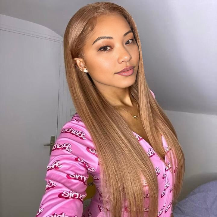 Light Flaxen Brown Cozy Blonde Wigs