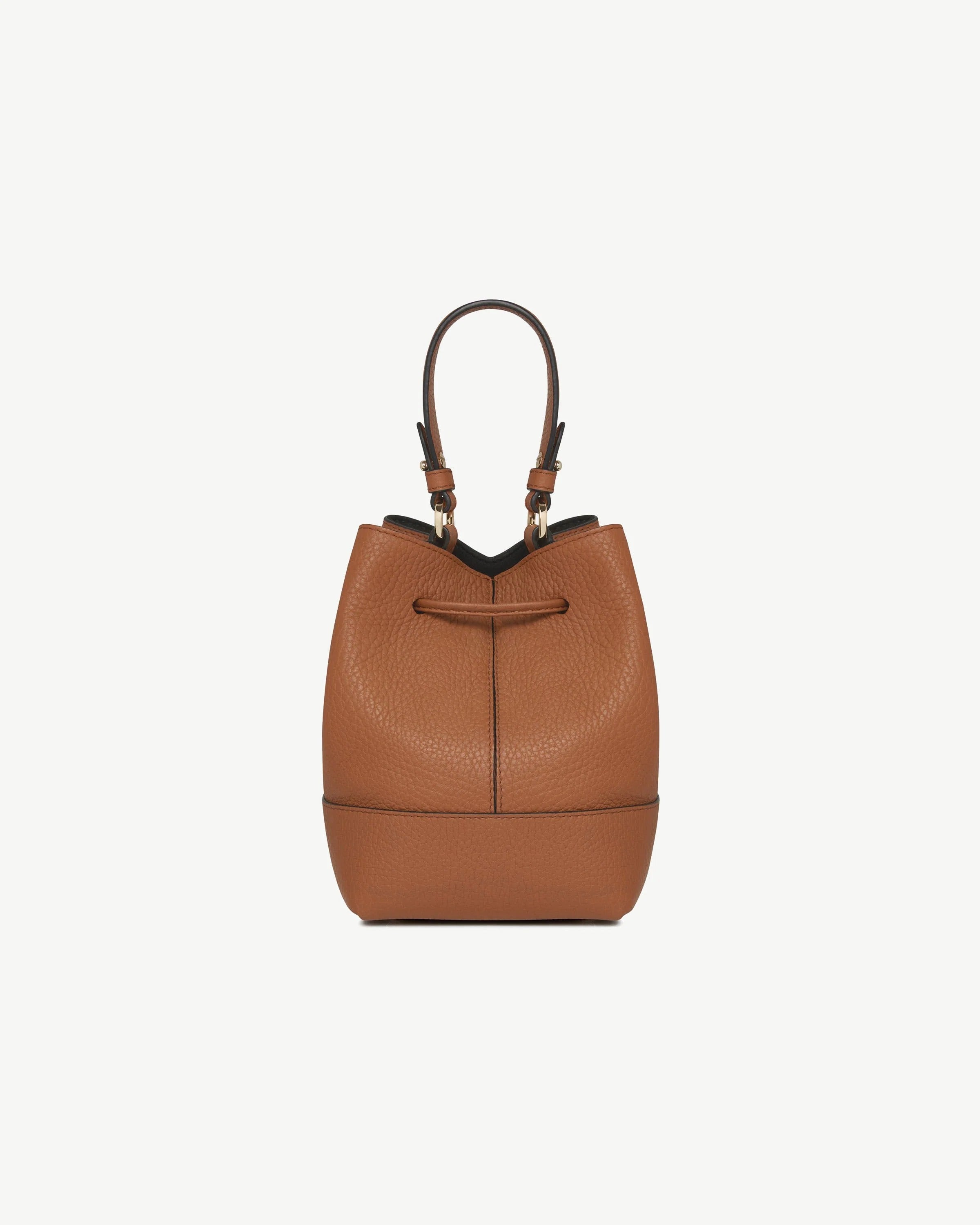 Grain calf leather bag