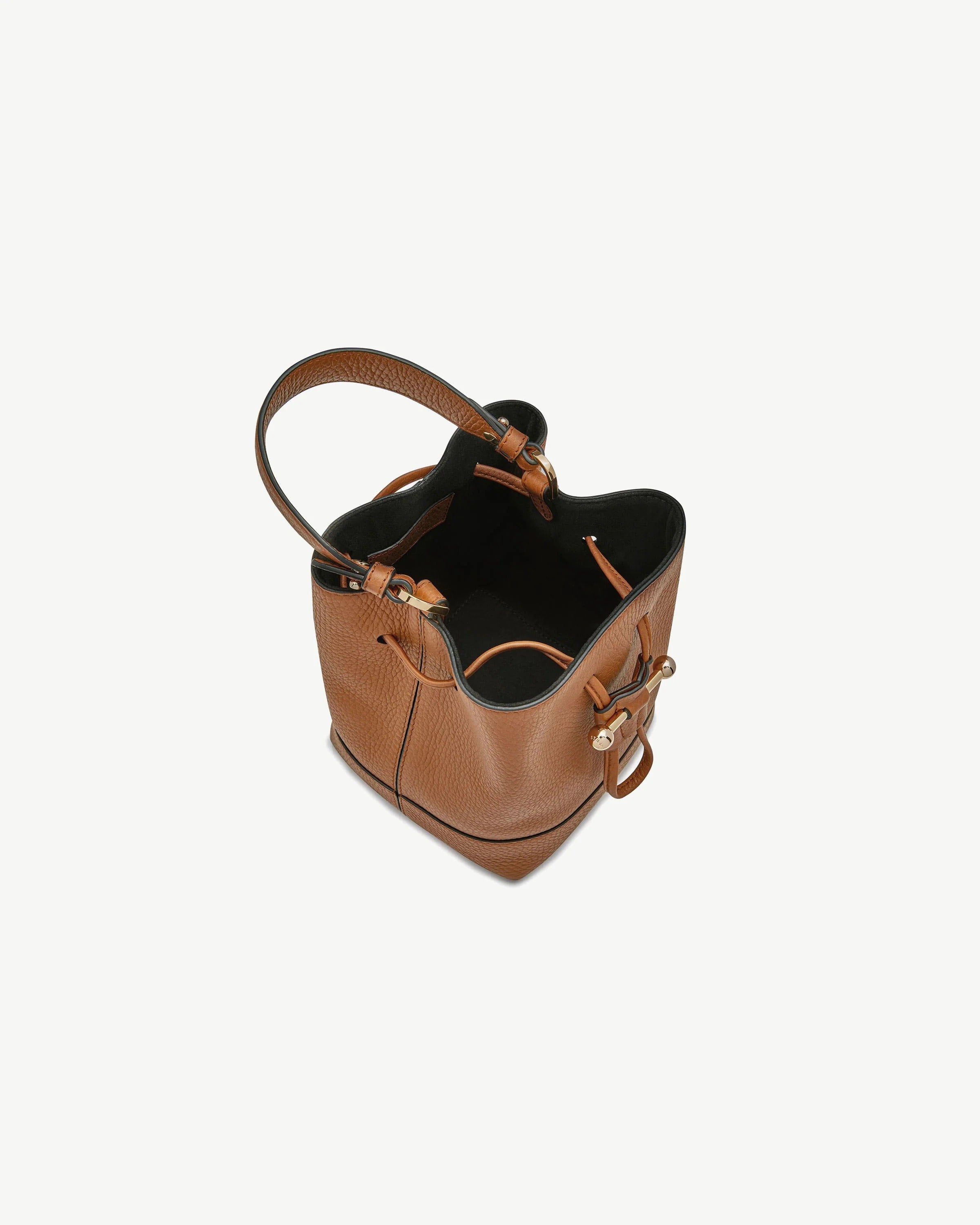 Grain calf leather bag