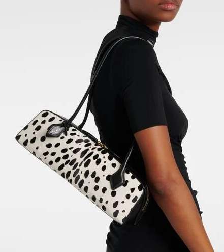 Calfskin shoulder bag