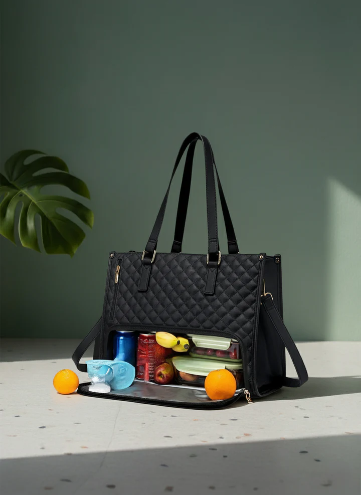 2 in 1 Tote Bag Insulated Lunch Bag