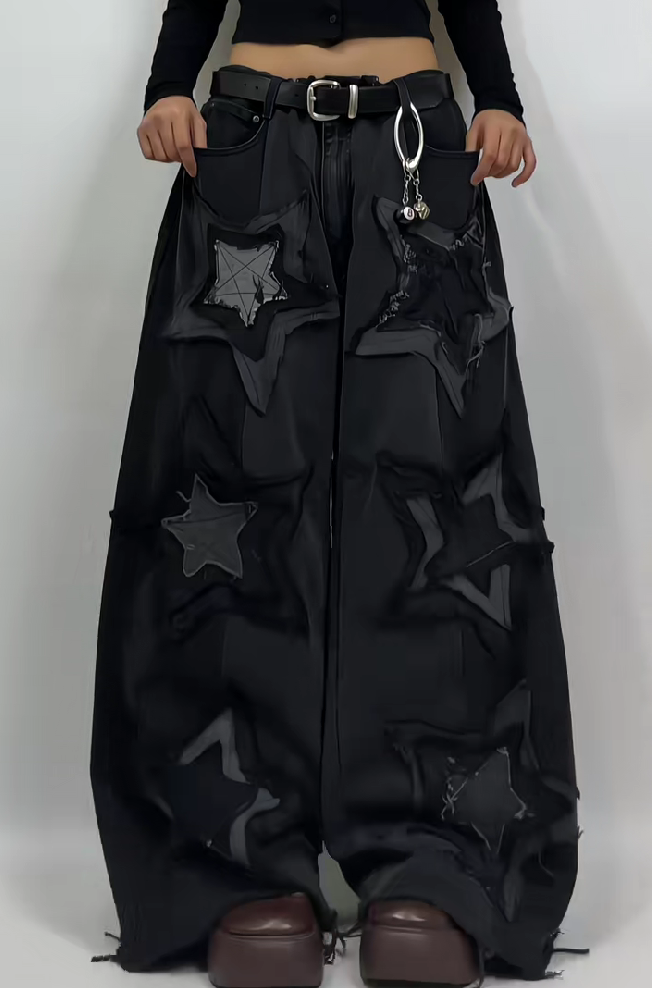 Stars Baggy Jeans