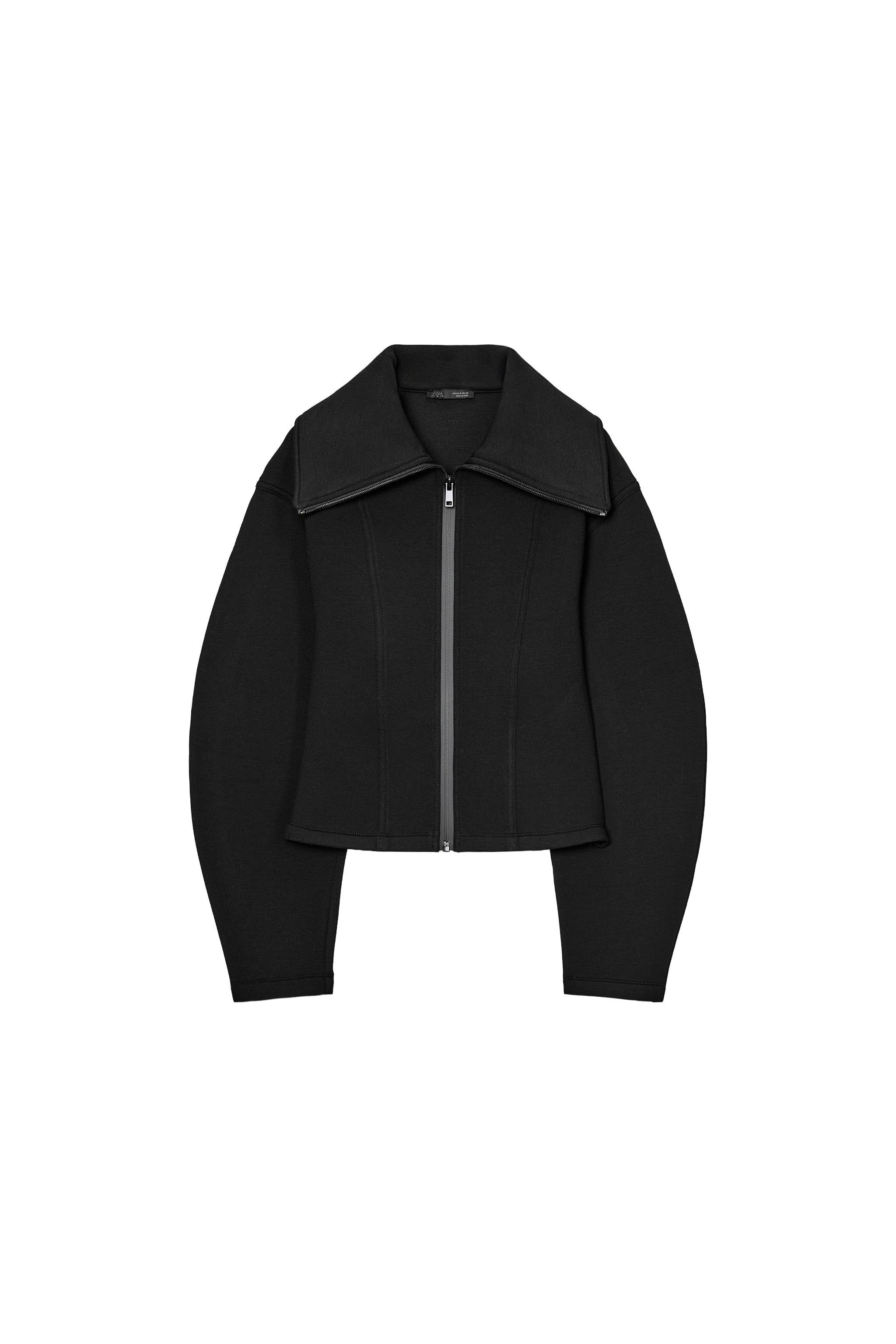 Fitted Jacket and Relaxed Barrel Sweatpants Set