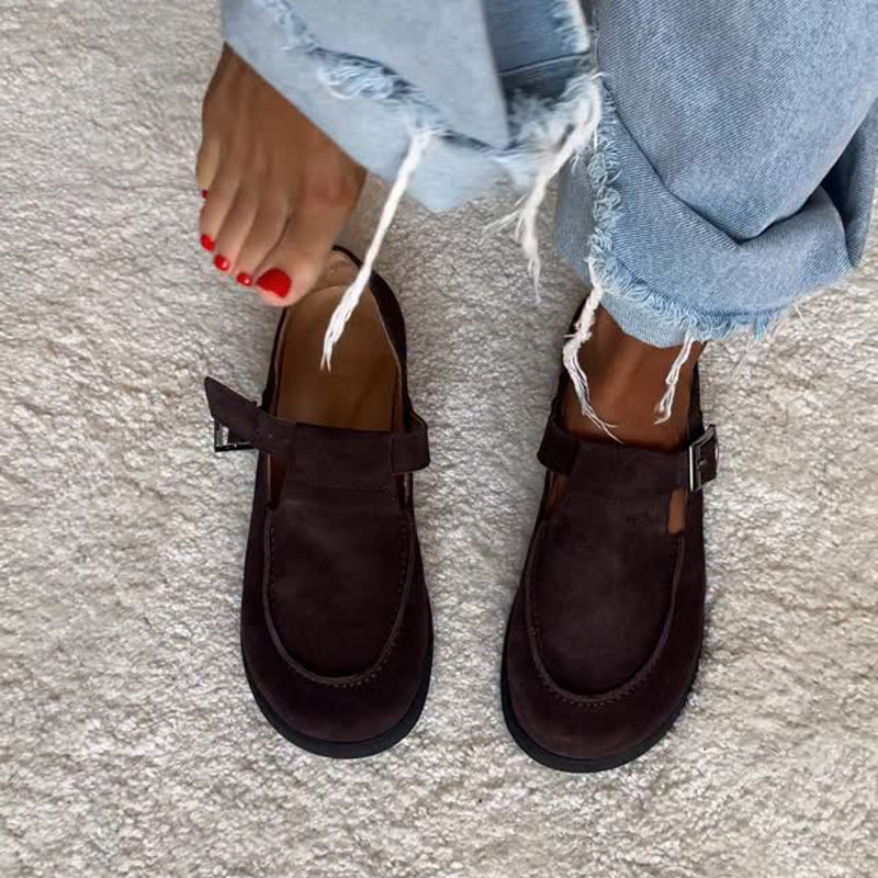 Round Toe Flat Shoes