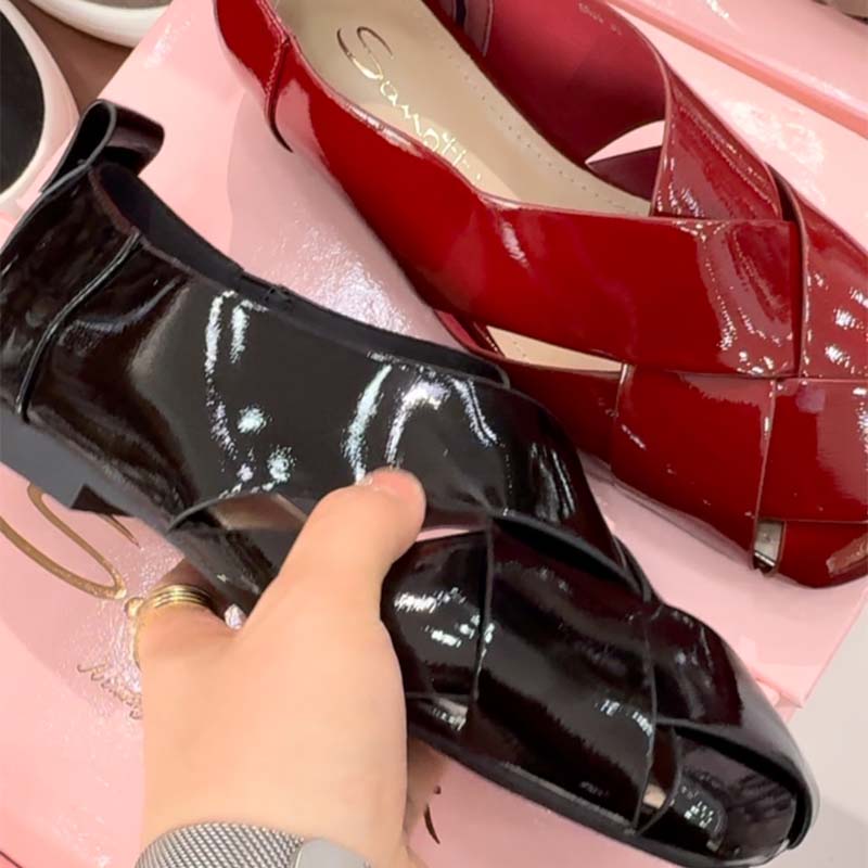 Woven Cutout Flats Gladiator Sandals Shoes