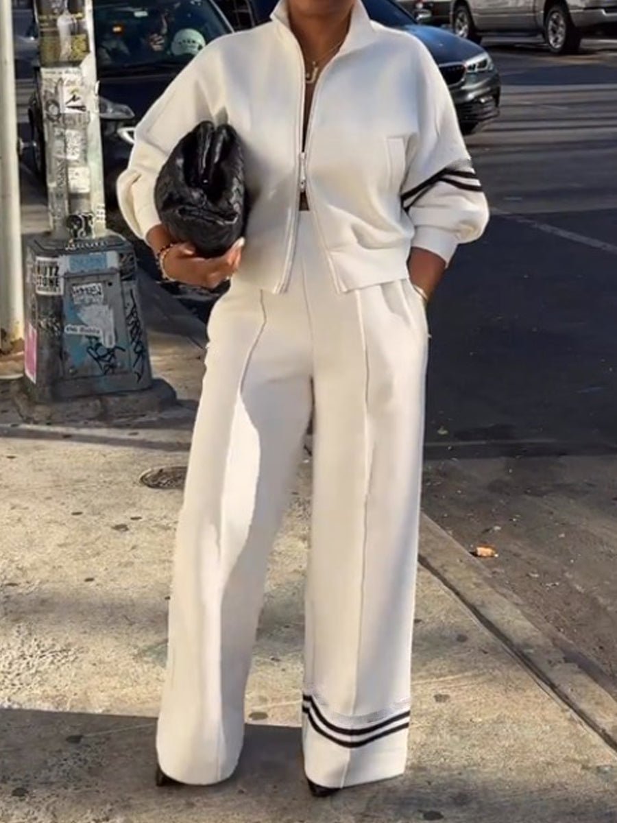 （⏰Last Day Promotion 50% OFF）Neuclassics Track Top And Pants Set