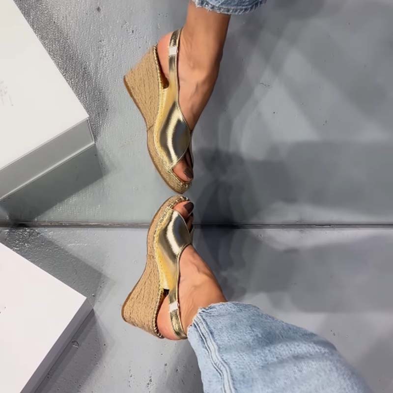 Platform Wedge Fishtoe Sandals