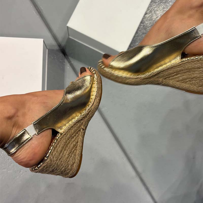 Platform Wedge Fishtoe Sandals