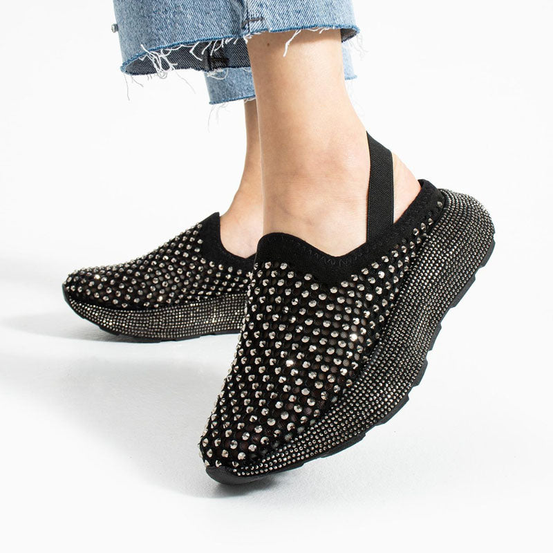 Rhinestone Sparkle Hollow Out Sandals