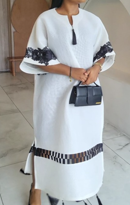 Demure Big Madam Dress