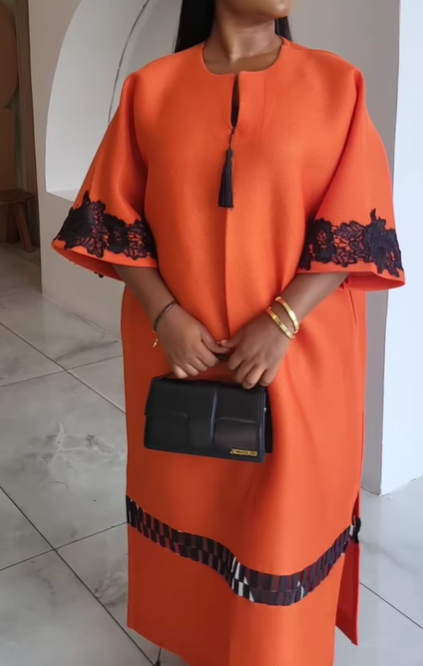 Demure Big Madam Dress