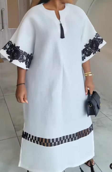 Demure Big Madam Dress