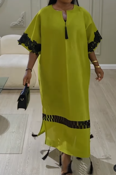 Demure Big Madam Dress