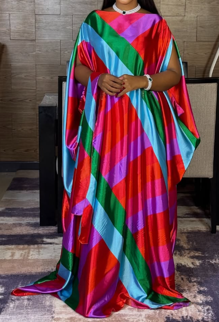 The Colorful Kaftan Dress