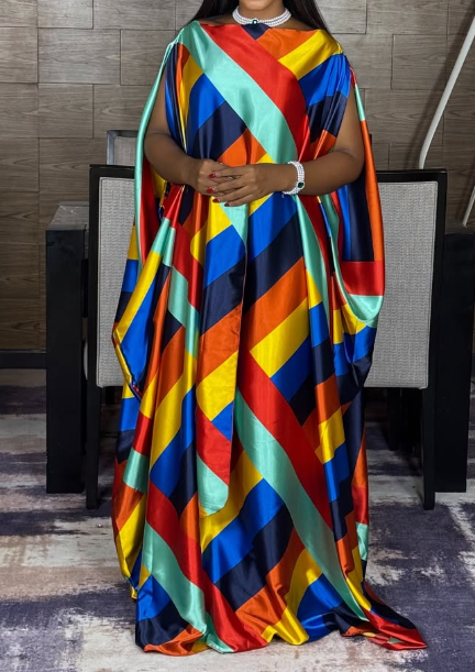 The Colorful Kaftan Dress