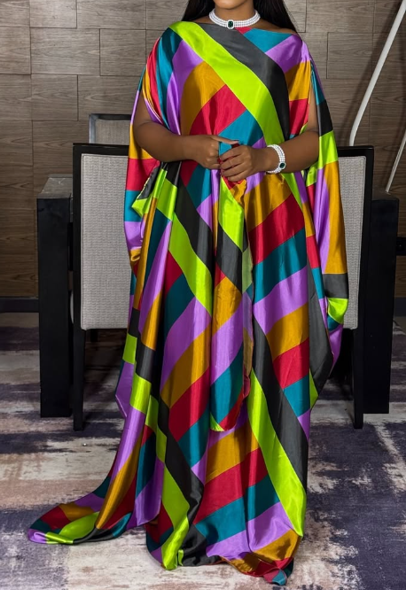 The Colorful Kaftan Dress