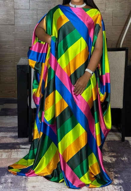 The Colorful Kaftan Dress
