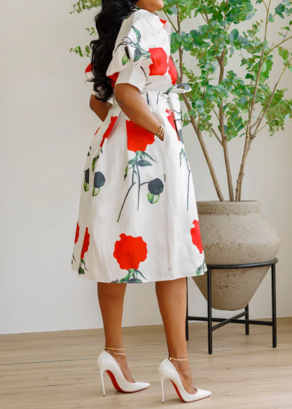 The Romantic Rose Dress