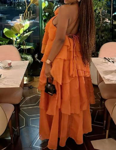 Multi-layer Dress With Ruffles