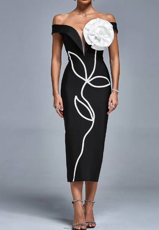 The Elegant Flower Occasion Dress